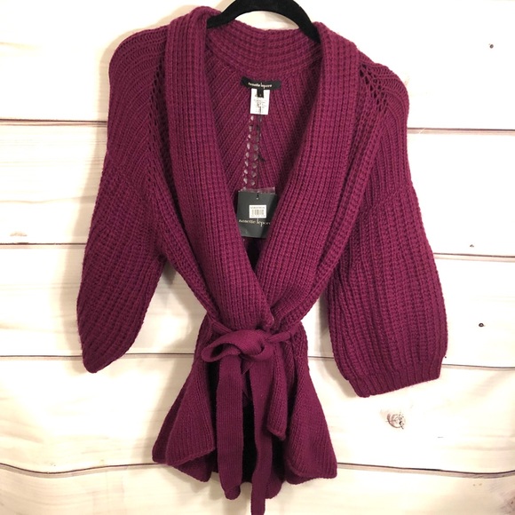 Nanette Lepore Sweaters - Nanette Lepore belted cardigan sweater